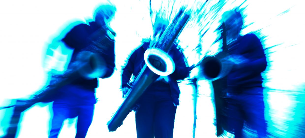 No Noise No Reduction © Franck Morinière – Chez Lily No Noise No Reduction - NNNR - Marc Démereau : Saxophone Baryton, Marc Maffiolo, Florian Nastorg : Saxophone Basse